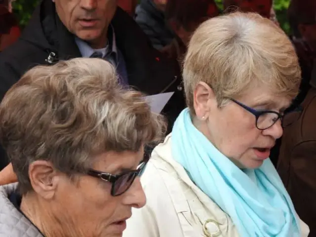 Personne âgée en gros plan