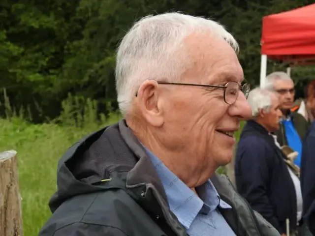 Homme âgé en gros plan